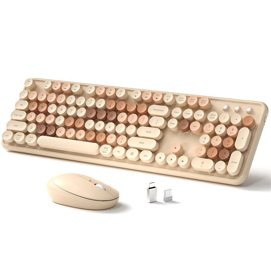 Amazon.com: Links9+ Wireless Keyboard and Mouse, Full-Size